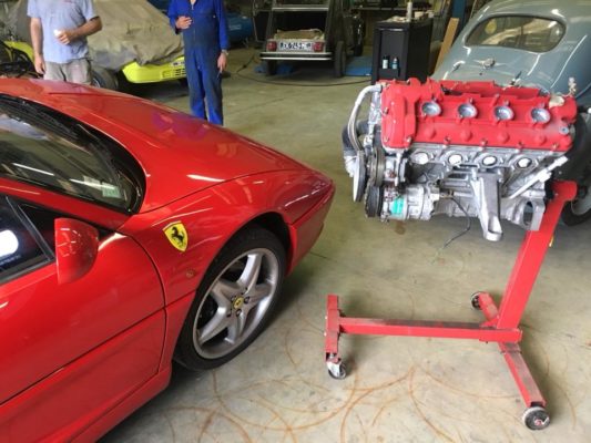 Entretien Ferrari F355