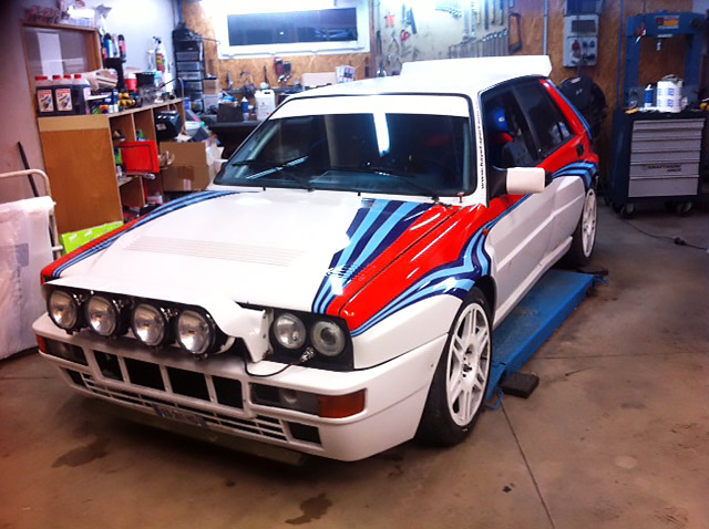 Préparation Lancia Delta Intégral