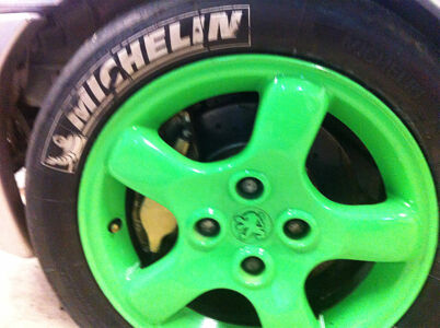 Peinture Jante 106 Turbo 106 Turbo