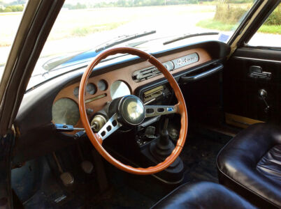 Restauration Lancia Fulvia 1300S - Intérieur Lancia Fulvia 1300S