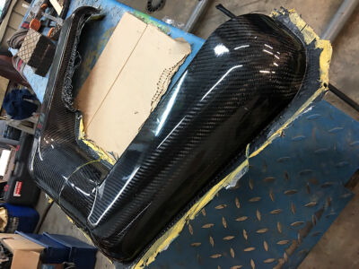 Boîte à air Lotus en carbone Boîte à air carbone