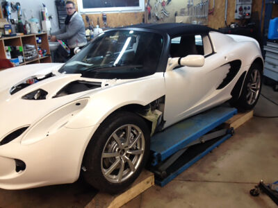 Restauration Lotus carrosserie Projet Lotus