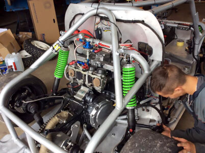 Préparation Vespa 400 Préparation Vespa 400